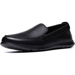 Clarks Men’s Flexway Step(Black Smooth)
