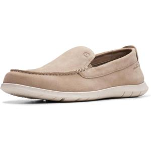 Clarks Men’s Flexway Step(Sand Suede/Beige)