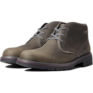 Clarks Men’s Morris Peak Waterproof(Grey Leather)
