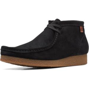 Clarks Men’s Shacre Boot(Black Suede)
