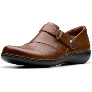 Clarks Women’s Ashland Gem(Tan Leather)