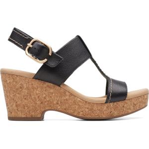Clarks Women’s Giselle Style(Black Leather)