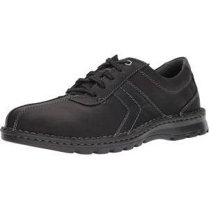 Clarks mens Un Abode Strap(Black Leather)
