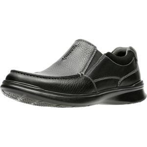 Clarks mens Un Abode Strap(Black Oily Leather)