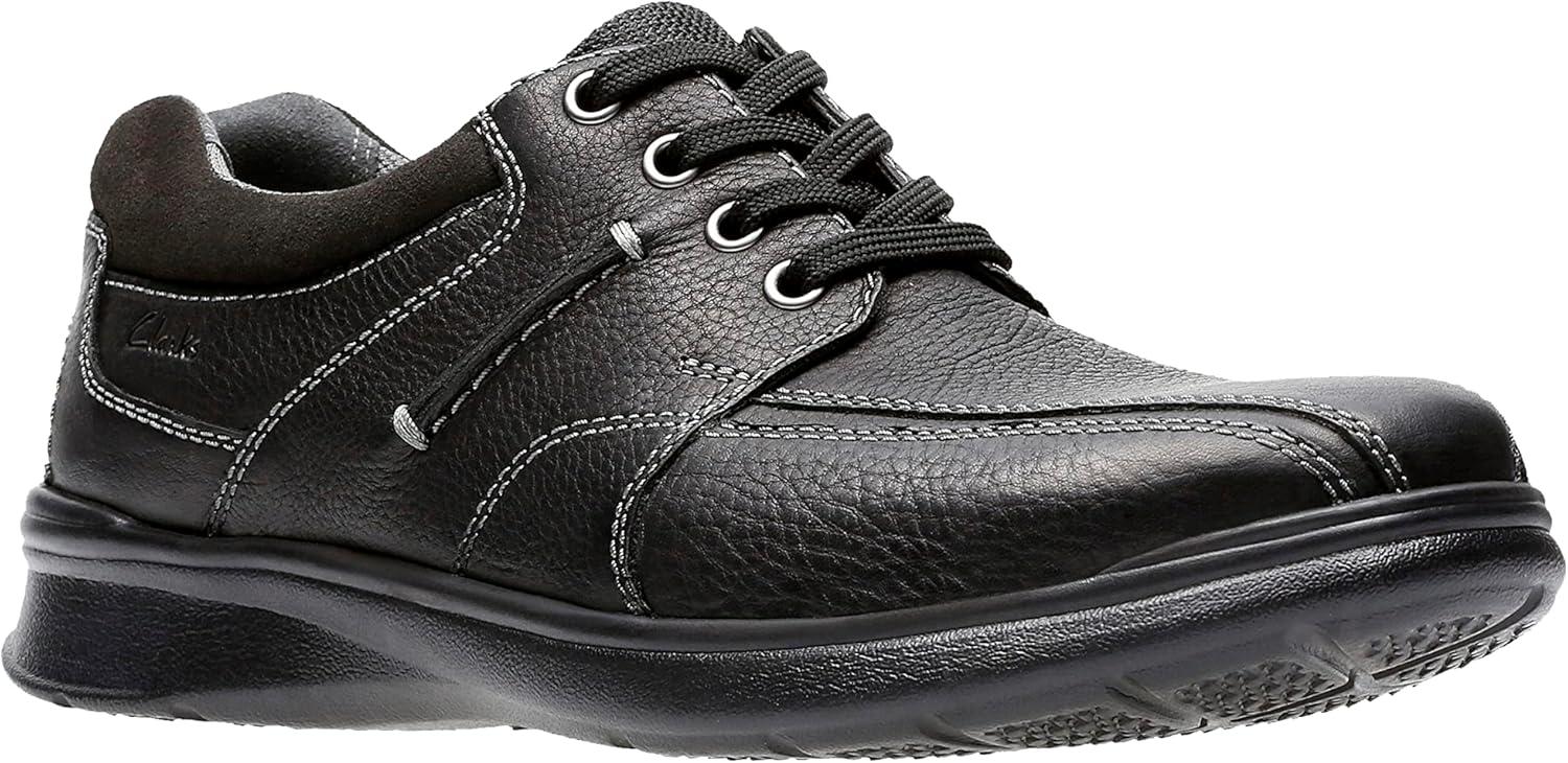 imageClarks Mens Cotrell Walk OxfordBlack Oily