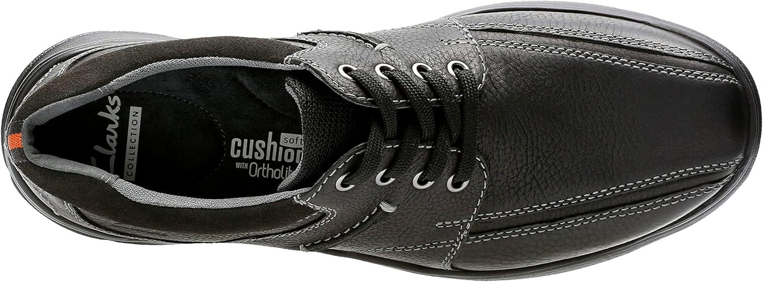 imageClarks Mens Cotrell Walk OxfordBlack Oily