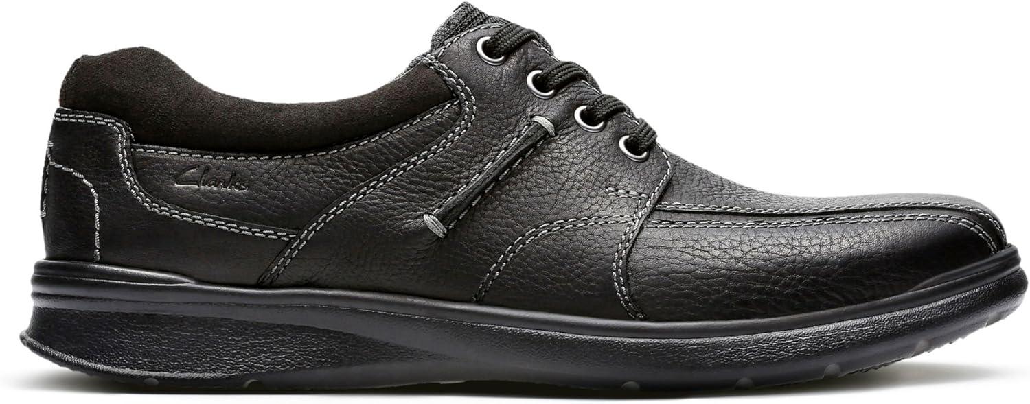 imageClarks Mens Cotrell Walk OxfordBlack Oily Lea