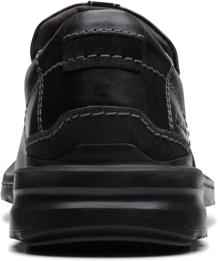 imageClarks Mens Gessler Step LoafersBlack Leather