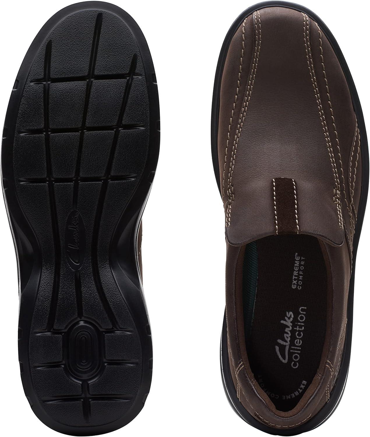 imageClarks Mens Gessler Step LoafersDark Brown
