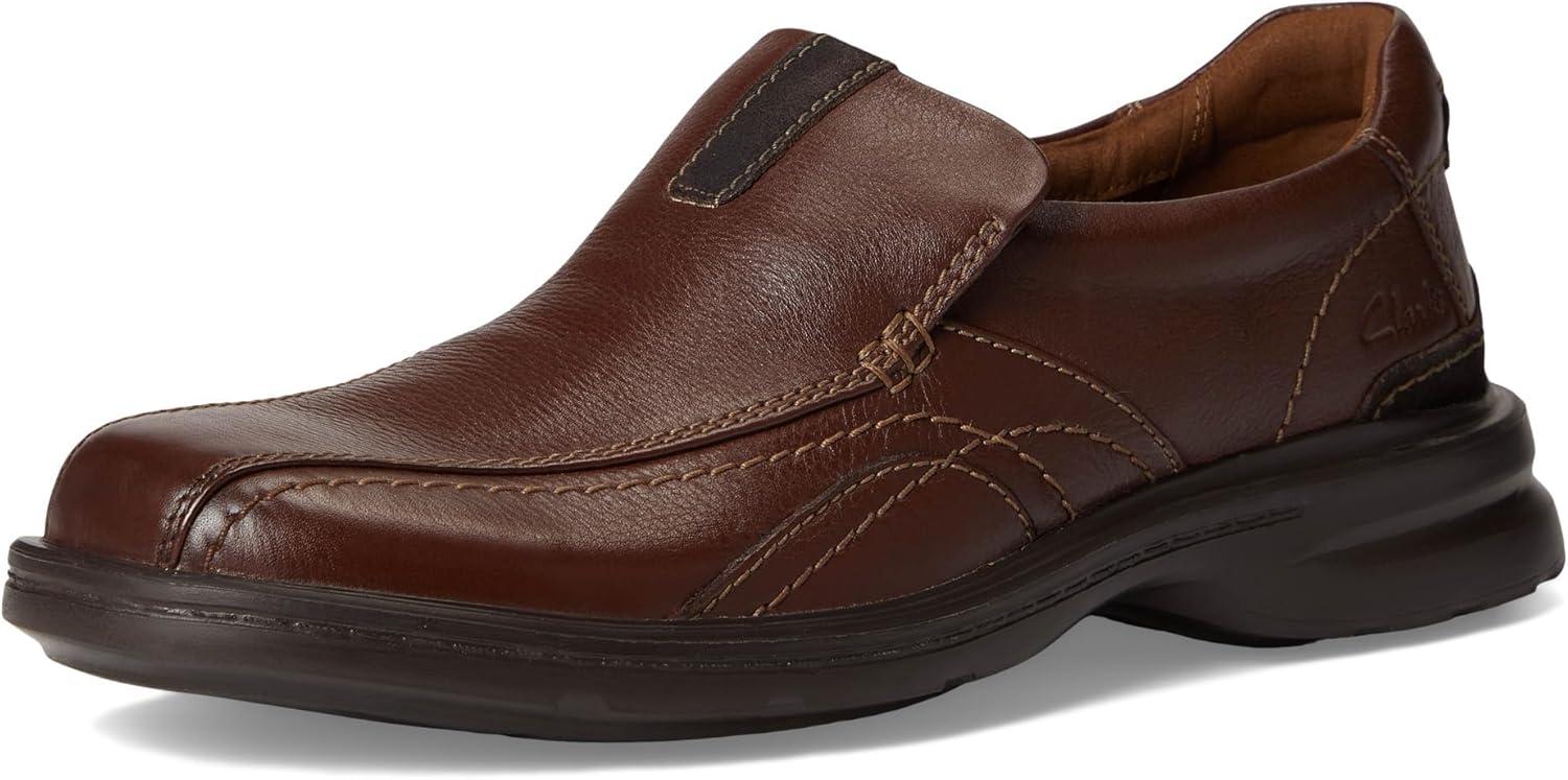 imageClarks Mens Gessler Step LoafersTan Leather