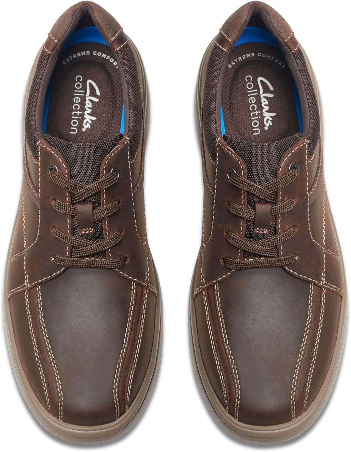 imageClarks Mens Laceup Shoes Leather ShoesBeeswax Leather