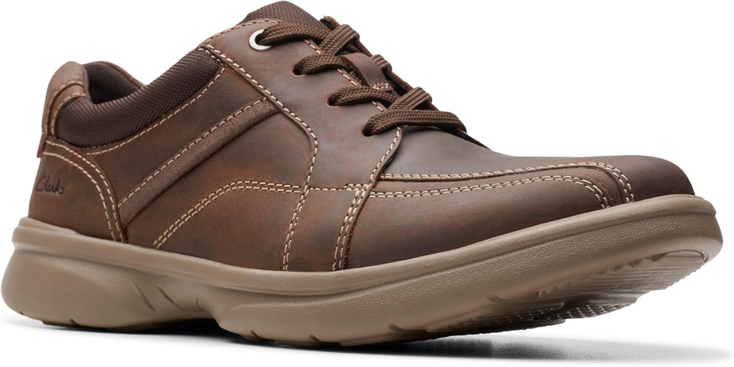imageClarks Mens Laceup Shoes Leather ShoesBeeswax Leather