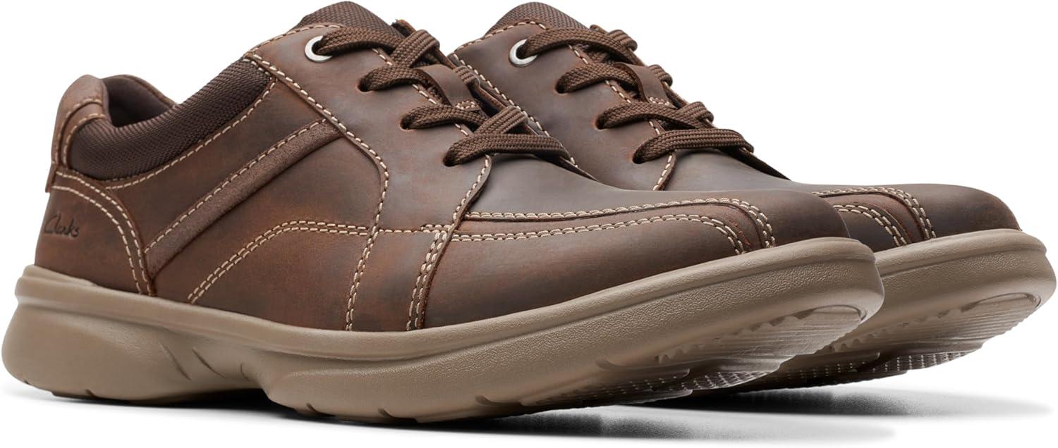 imageClarks Mens Laceup Shoes Leather ShoesBeeswax Leather