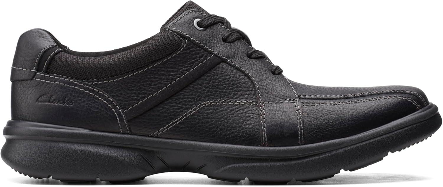 imageClarks Mens Laceup Shoes Leather ShoesBlack Tumbled
