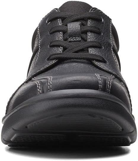 imageClarks Mens Laceup Shoes Leather ShoesBlack Tumbled Leather
