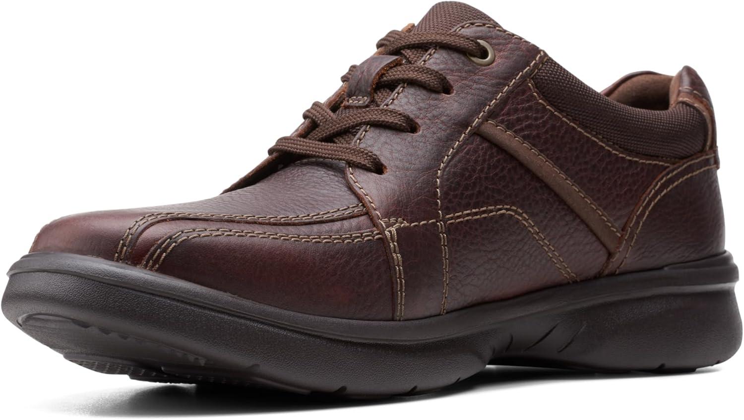 imageClarks Mens Laceup Shoes Leather ShoesBrown Tumbled