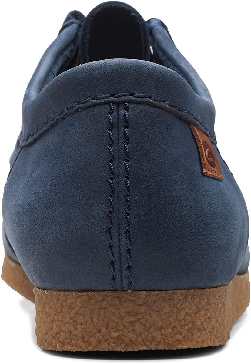 imageClarks Mens Shacre II Run LoafersNavy Nubuc