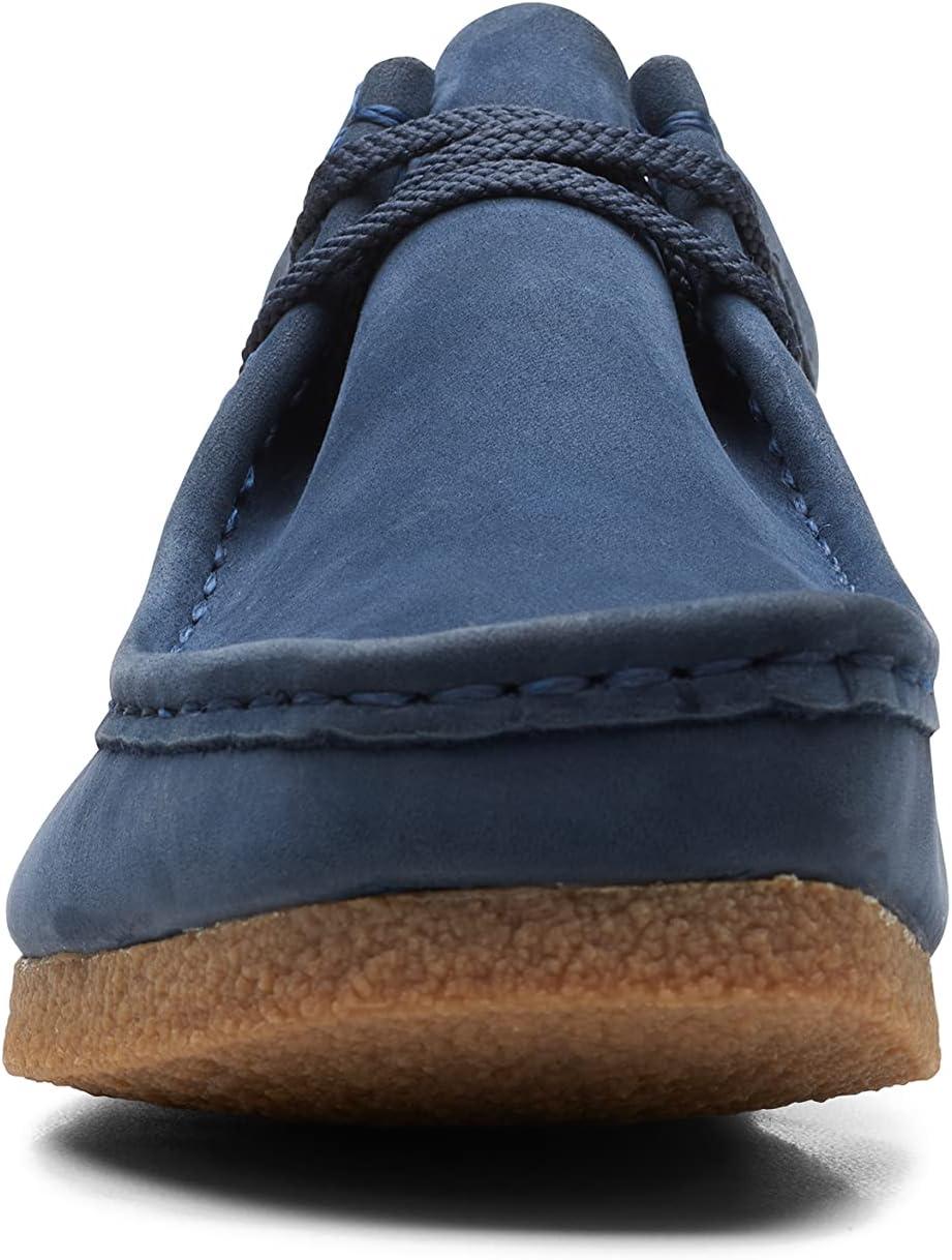 imageClarks Mens Shacre II Run LoafersNavy Nubuc