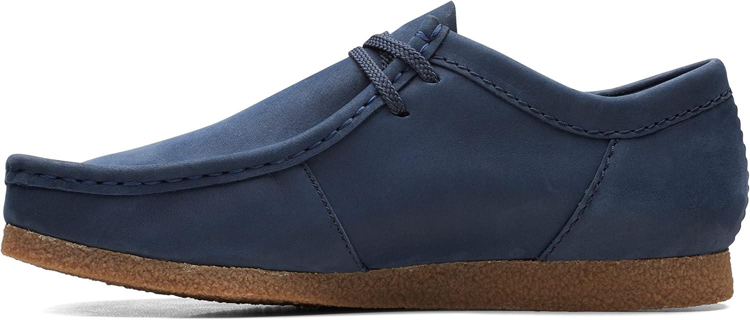 imageClarks Mens Shacre II Run LoafersNavy Nubuc