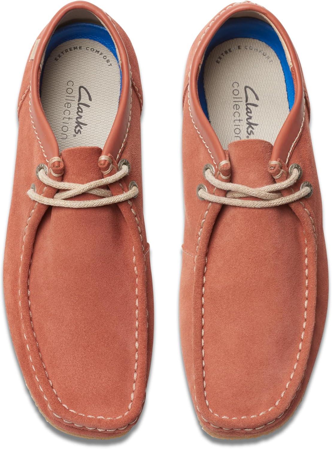 imageClarks Mens Shacre II Run LoafersRed Suede