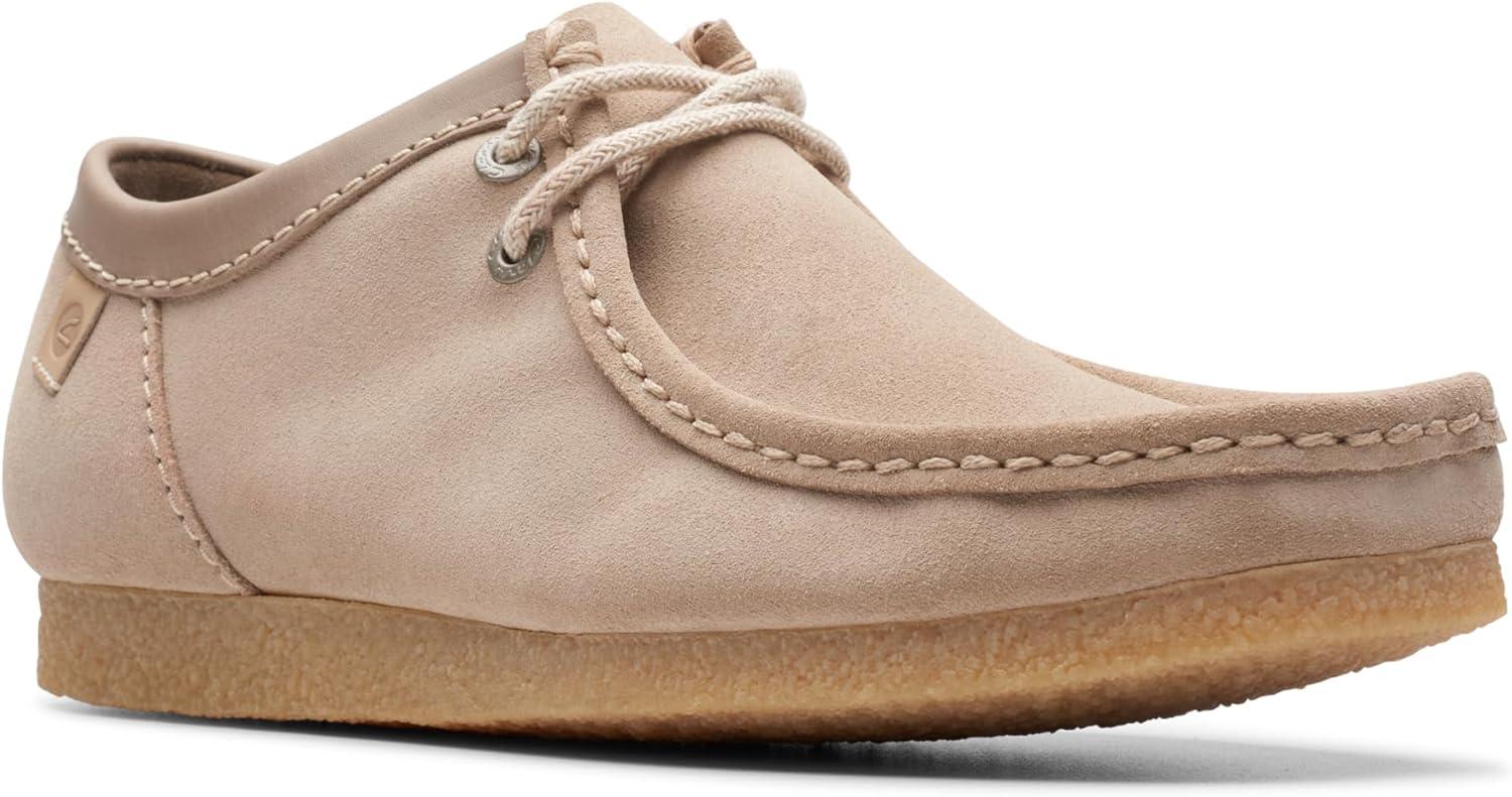 imageClarks Mens Shacre II Run LoafersSand Interest Suede