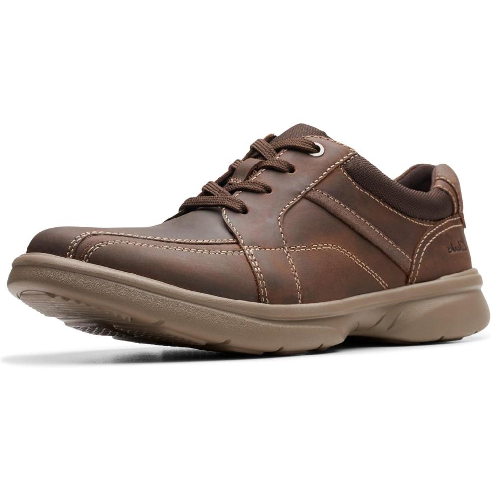 imageClarks Mens Laceup Shoes Leather ShoesBeeswax Leather