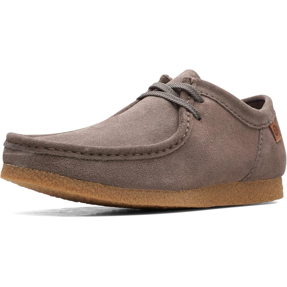 imageClarks Mens Shacre II Run LoafersTaupe Suede