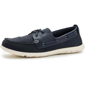 Clarks Men’s Flexway 2 Eye(Navy Nubuck)