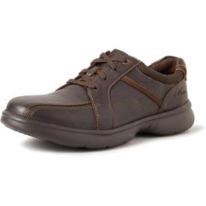 Clarks Mens Lace-up Shoes Leather Shoes(Brown Tumb)