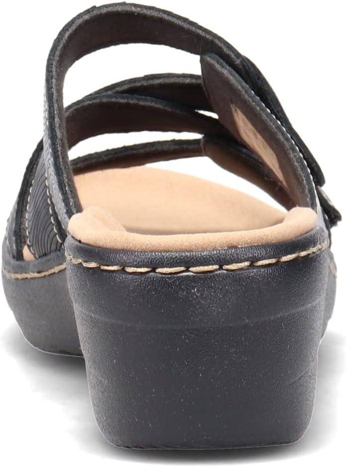 imageClarks Collection Womens Merliah Karli SandalBlack Leather