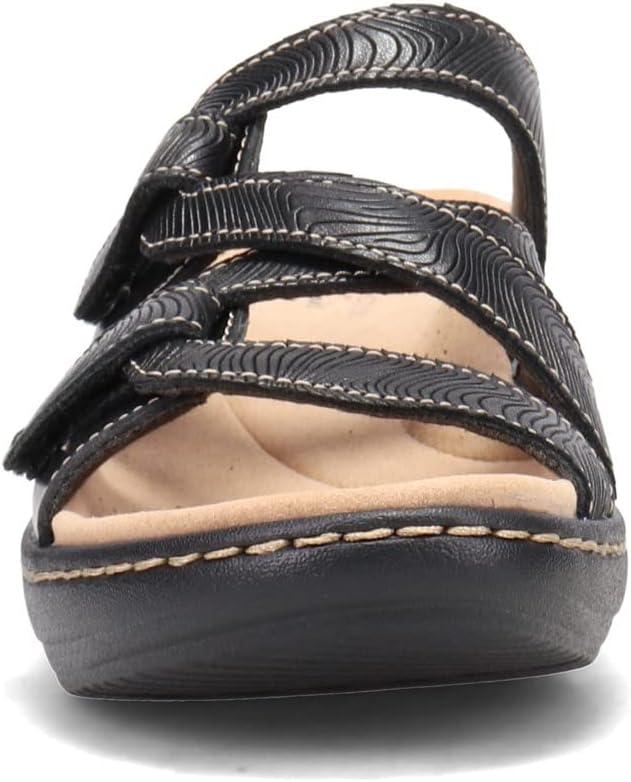 imageClarks Collection Womens Merliah Karli SandalBlack Leather
