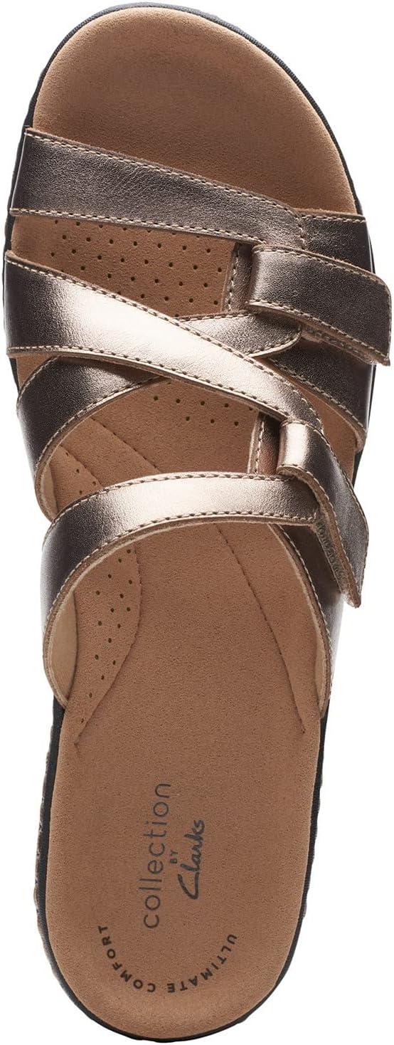 imageClarks Collection Womens Merliah Karli SandalMetallic Leather