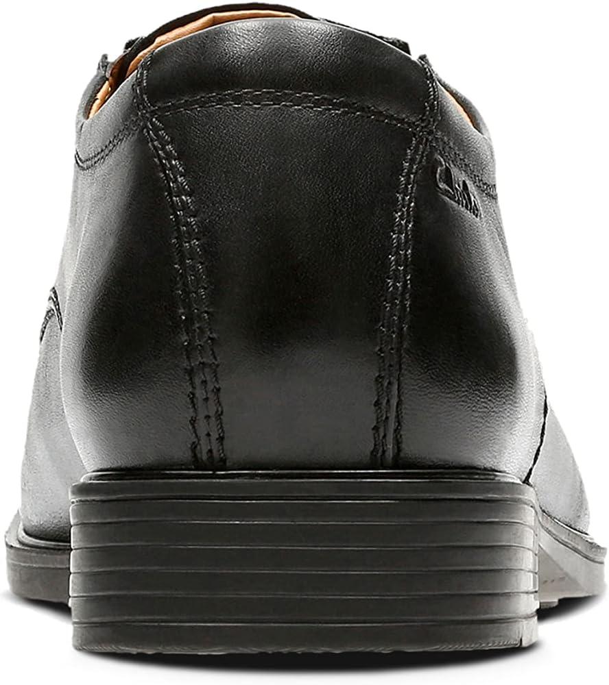 imageClarks Mens Tilden Cap Oxford ShoeBlack Black Leather