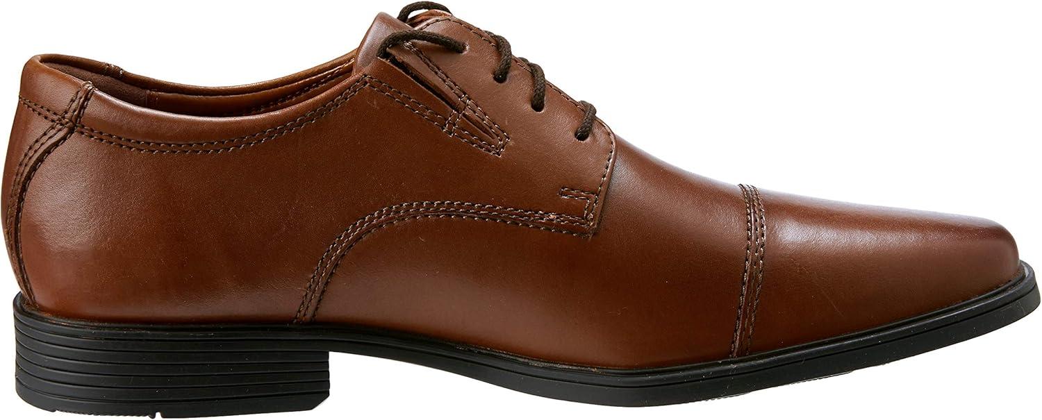 imageClarks Mens Tilden Cap Oxford ShoeLight Brown