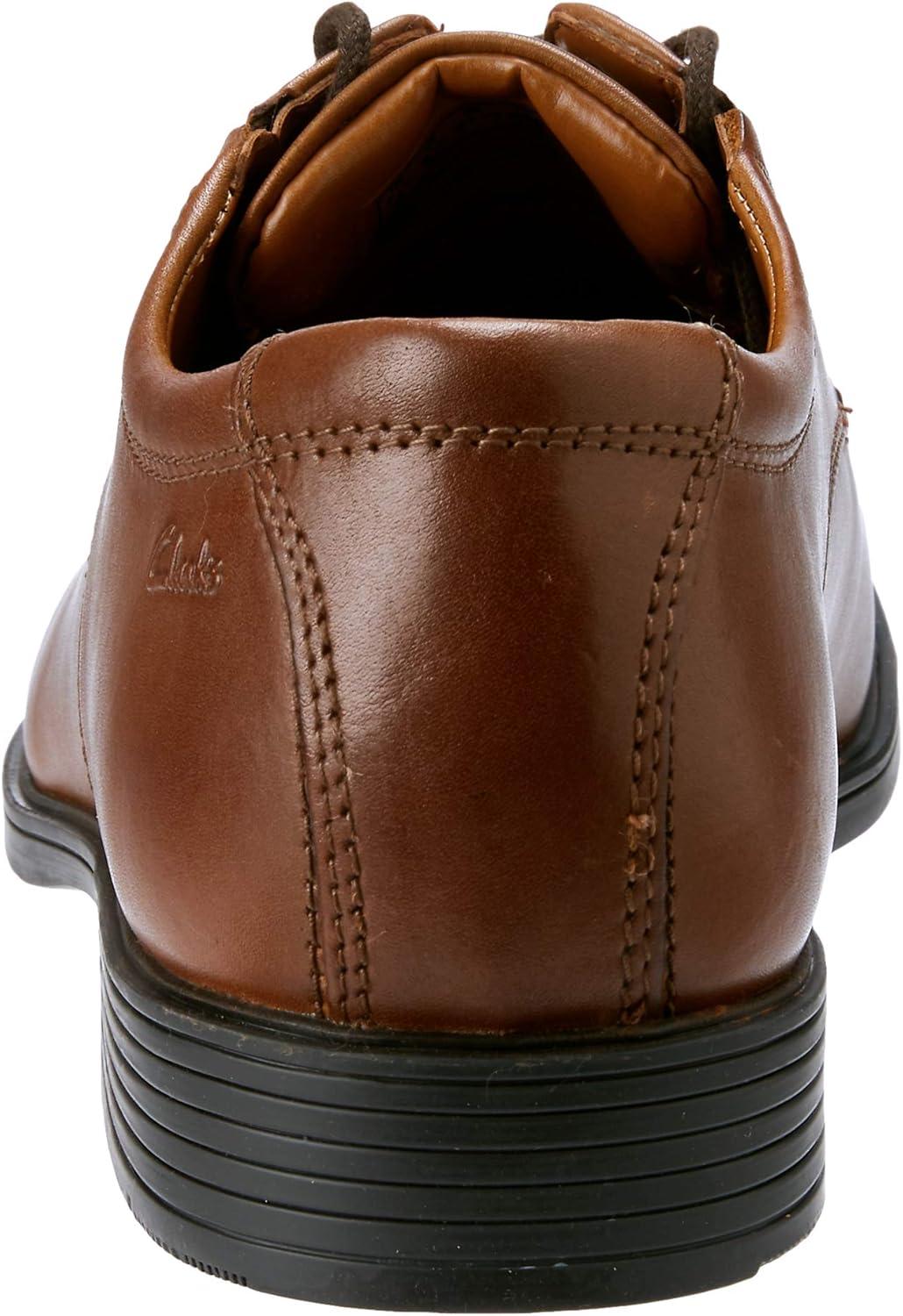 imageClarks Mens Tilden Cap Oxford ShoeLight Brown