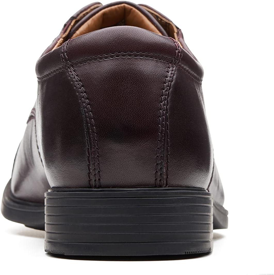 imageClarks Mens Tilden Cap Oxford ShoeWine Leather