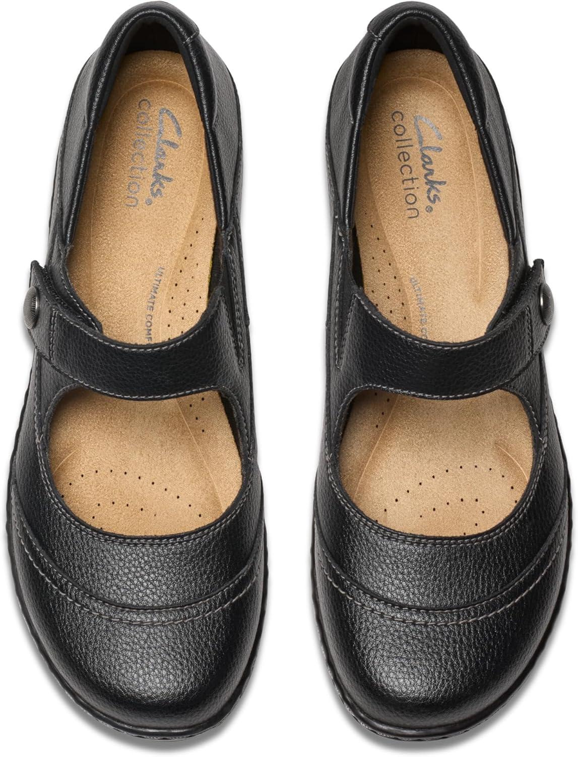 imageClarks Womens Ashland ElayneBlack Tumbled