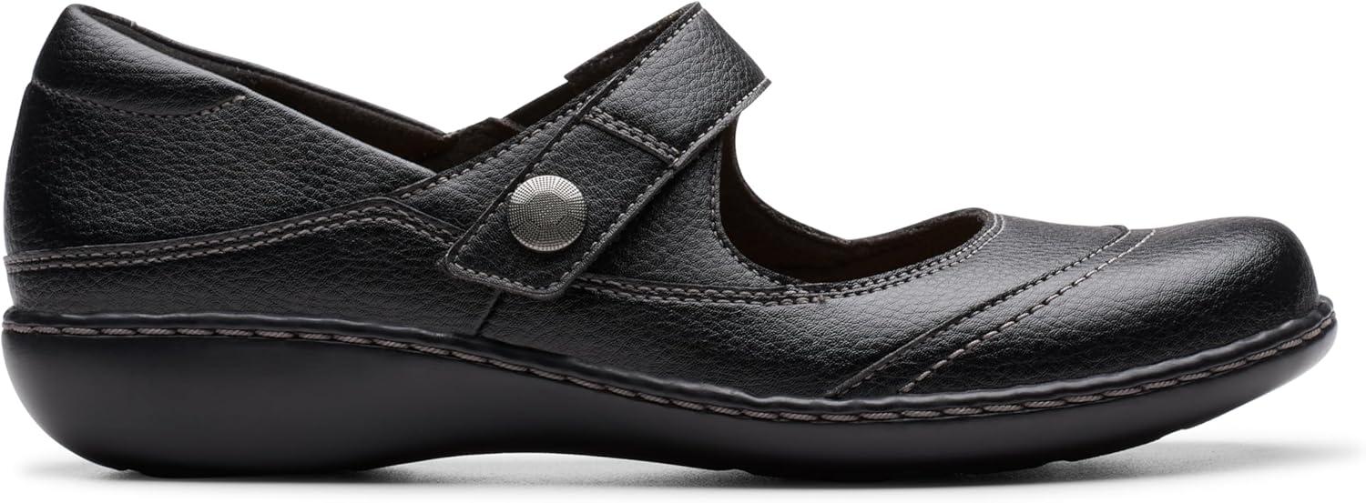 imageClarks Womens Ashland ElayneBlack Tumbled
