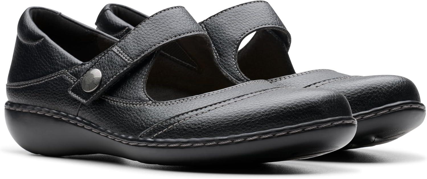 imageClarks Womens Ashland ElayneBlack Tumbled