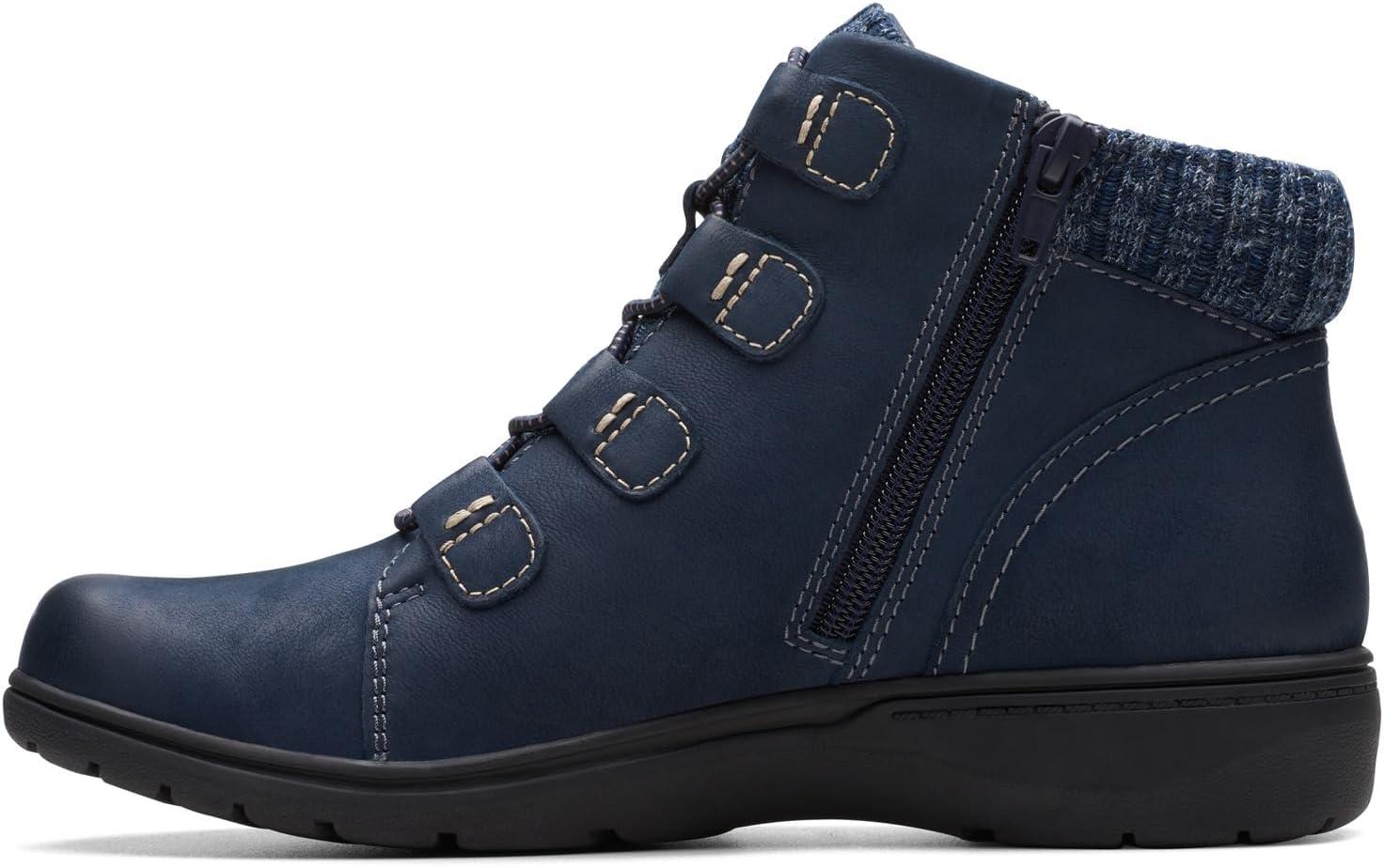 imageClarks Womens Carleigh JadeNavy Nubuck