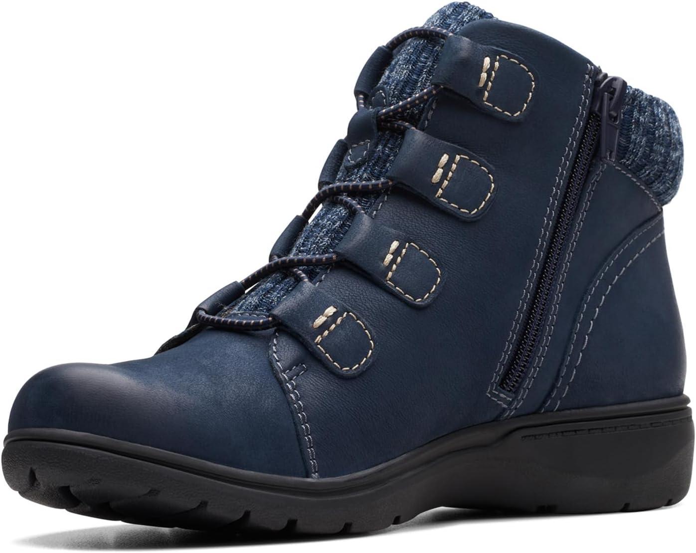 imageClarks Womens Carleigh JadeNavy Nubuck