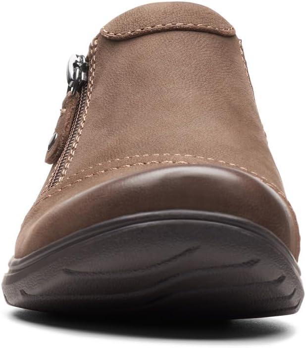 imageClarks Womens Carleigh Ray OxfordsTaupe Nubuck