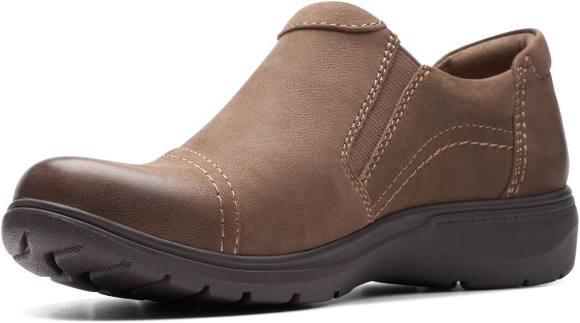 imageClarks Womens Carleigh Ray OxfordsTaupe Nubuck