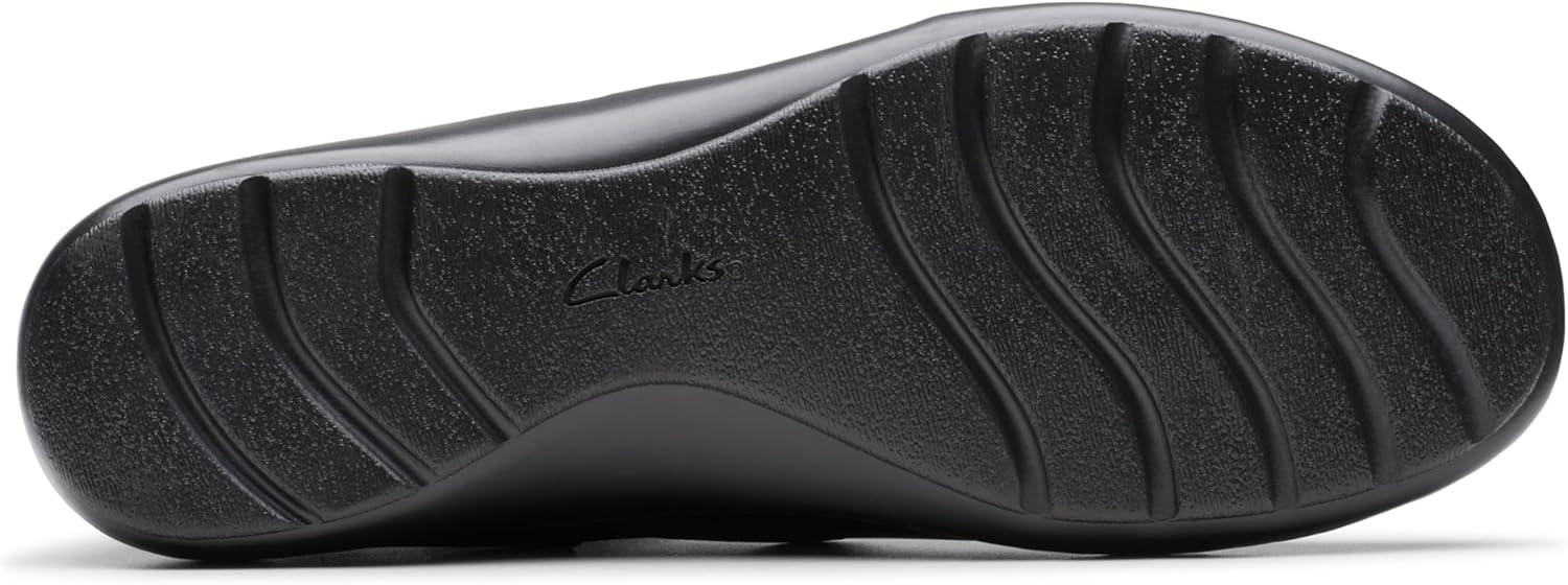 imageClarks Womens Cora PaceBlack Leather