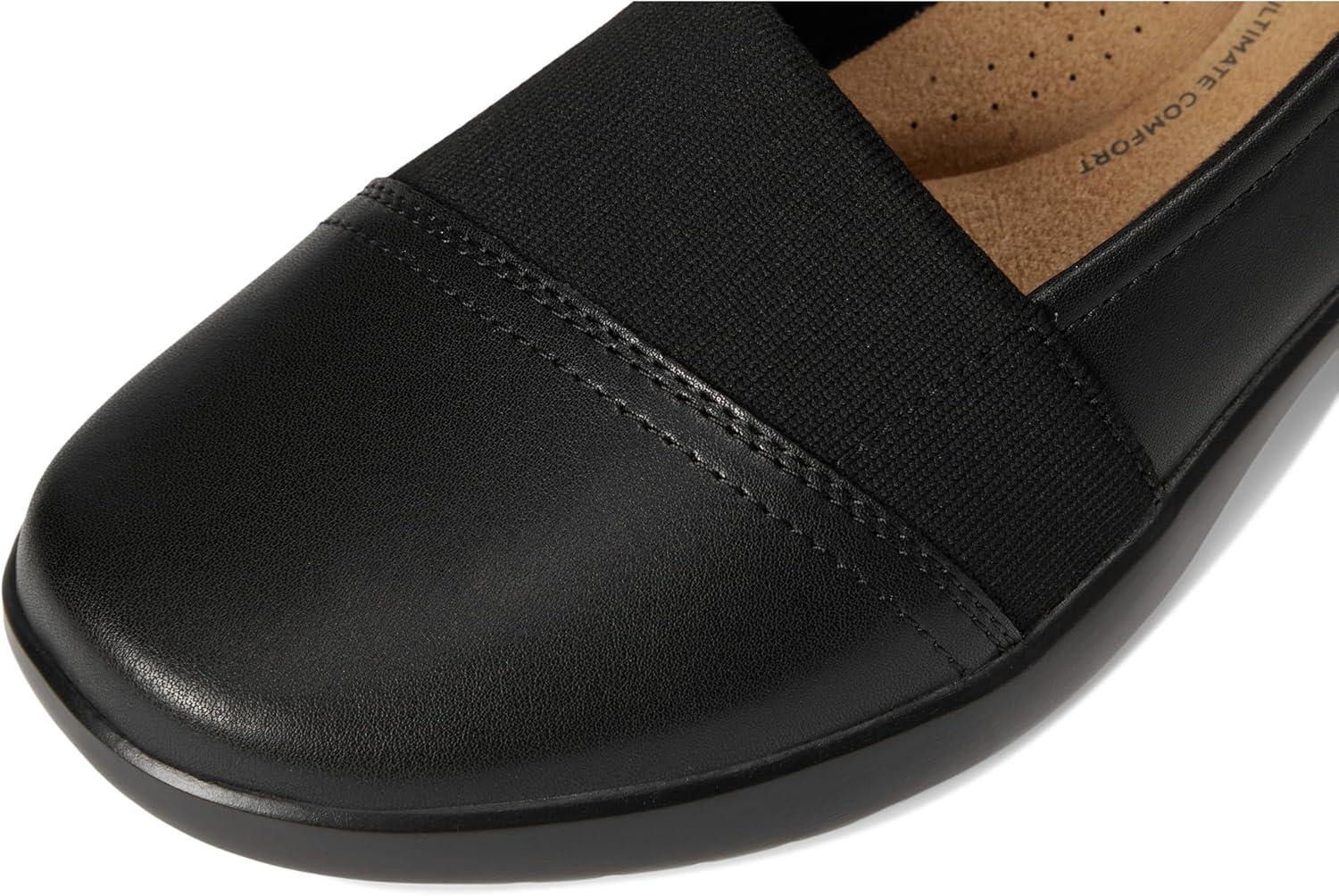imageClarks Womens Kaetlyn RheaBlack Leather
