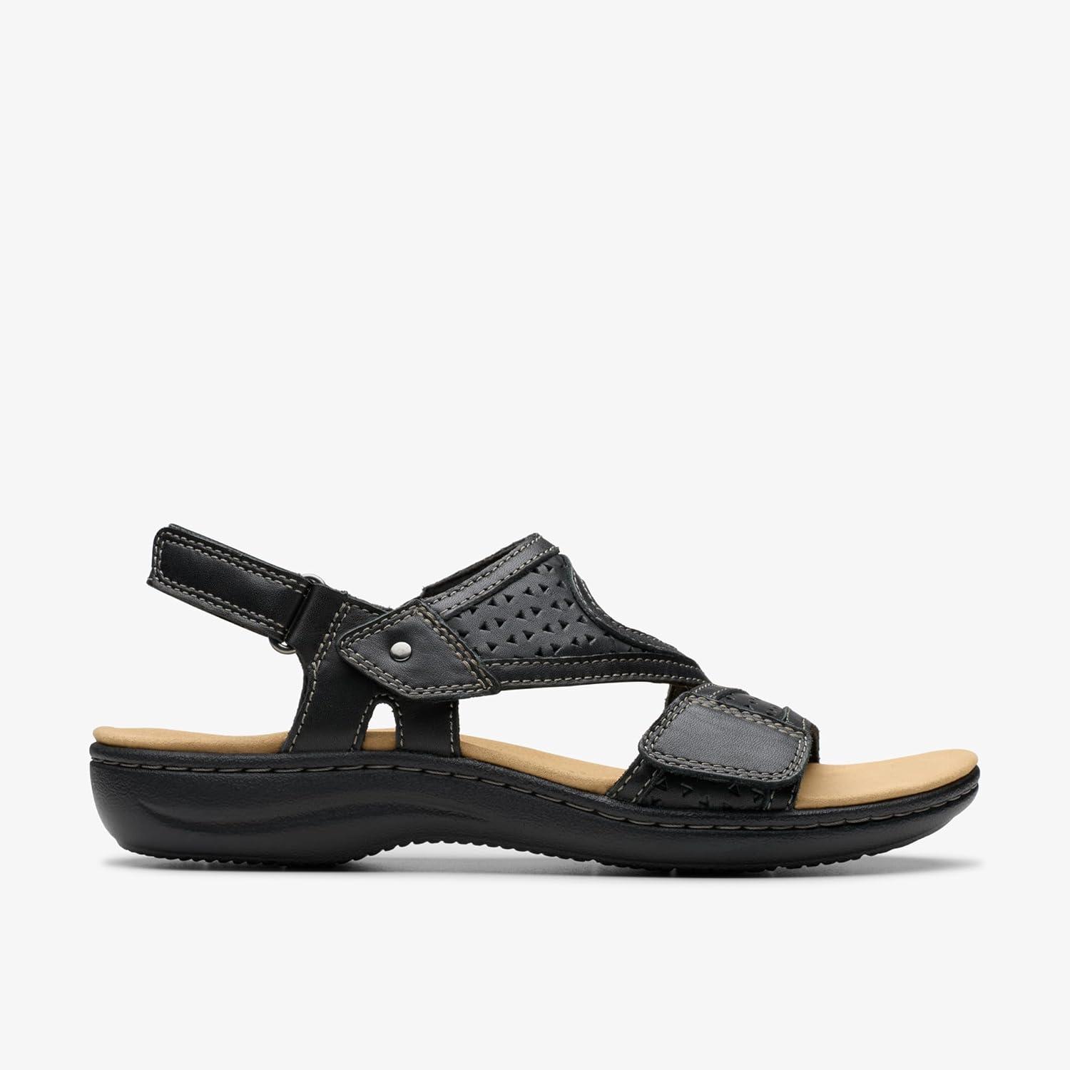 imageClarks Womens Laurieann FayeBlack Leather