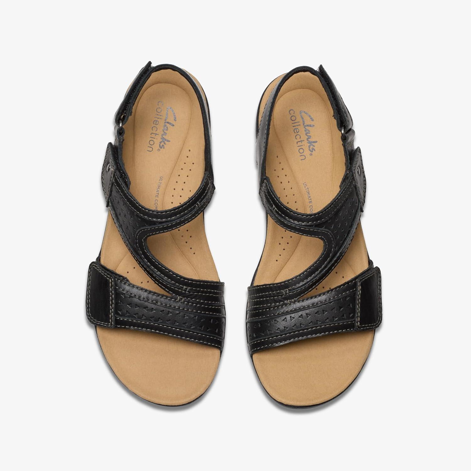 imageClarks Womens Laurieann FayeBlack Leather