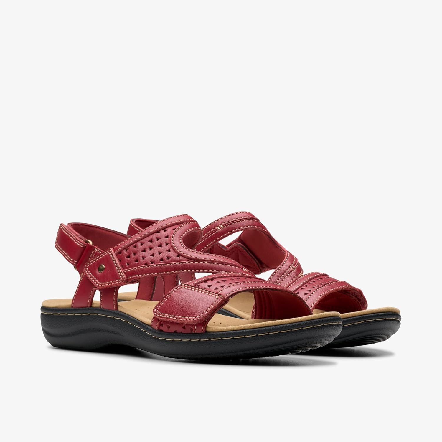 imageClarks Womens Laurieann FayeRed Leather