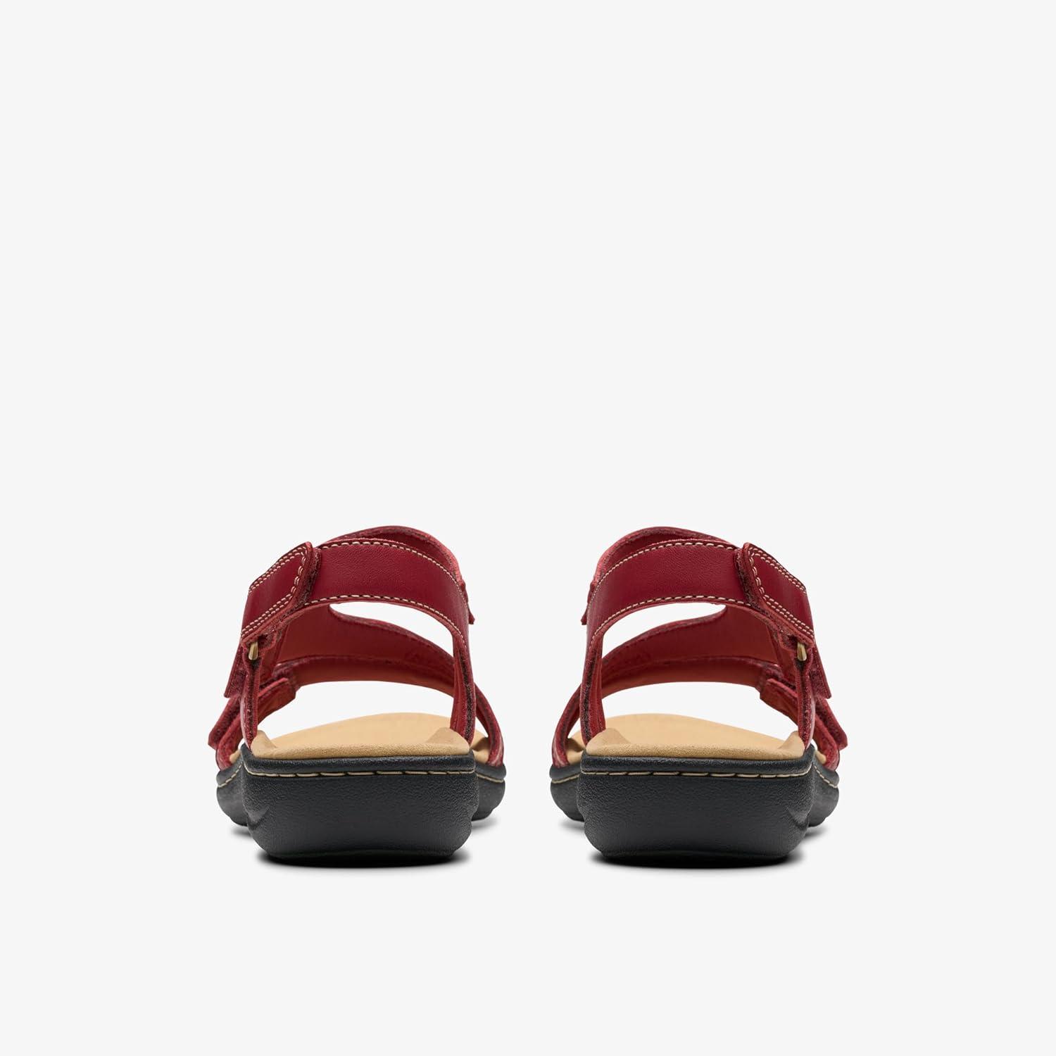 imageClarks Womens Laurieann FayeRed Leather