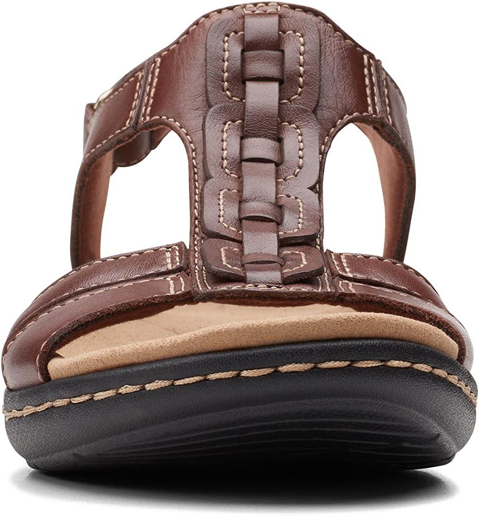 imageClarks Womens Laurieann Kay SandalsTan Leather